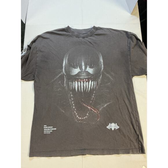 #44 Darc Sport Marvel Spider-Man Venom Faded Gray Men’s Size Large 44 Of 1000 - Picture 1 of 4